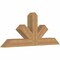 Ekena Millwork Saratoga Timber Gable Bracket, Western Red Cedar, 60"W x 25"H x 5 1/2"D x 5 1/2"F, 10/12 Pitch GBW060X25X0606SAR00SWR - alternate 5